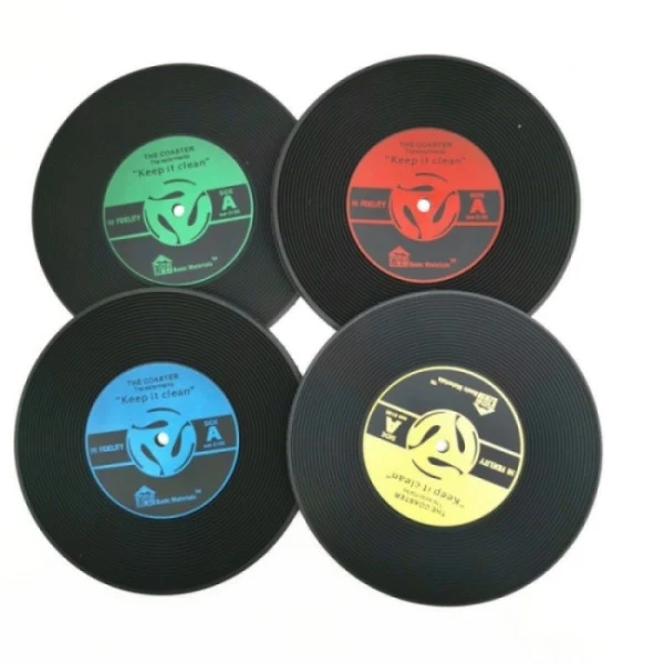 Vinyl Record Coaster 1