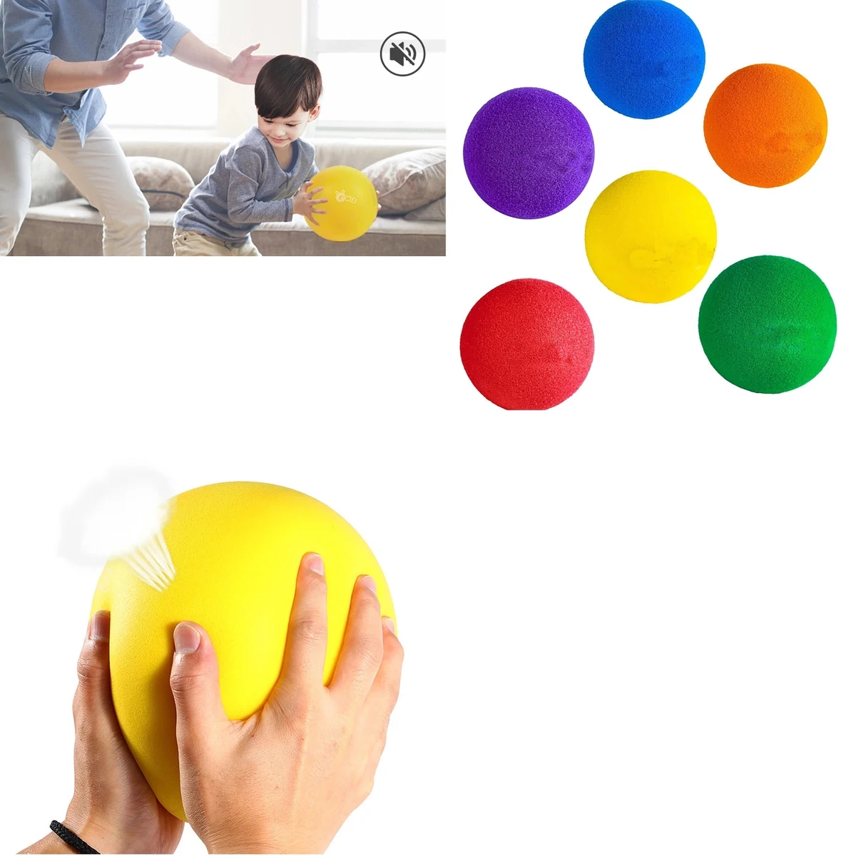 Uncoated Foam Ball 1