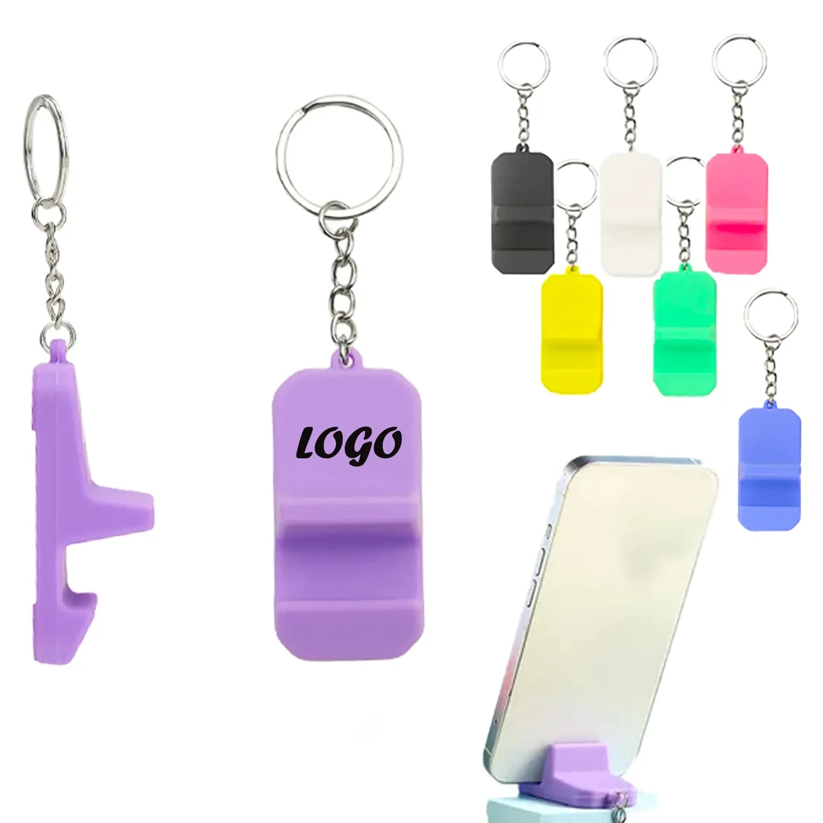 Portable Phone Stand Keychain 1