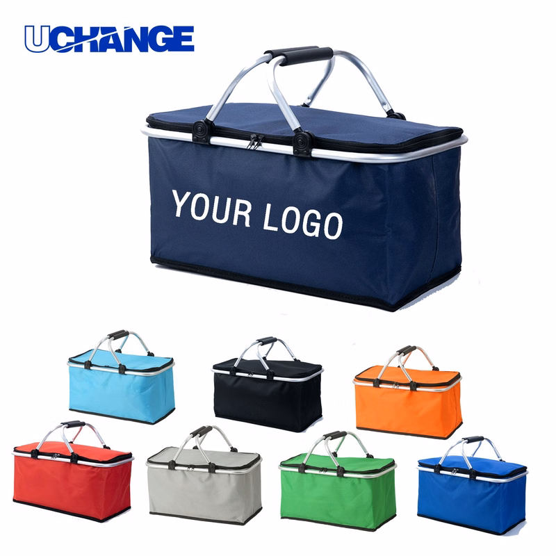 Foldable Picnic Basket Organizer