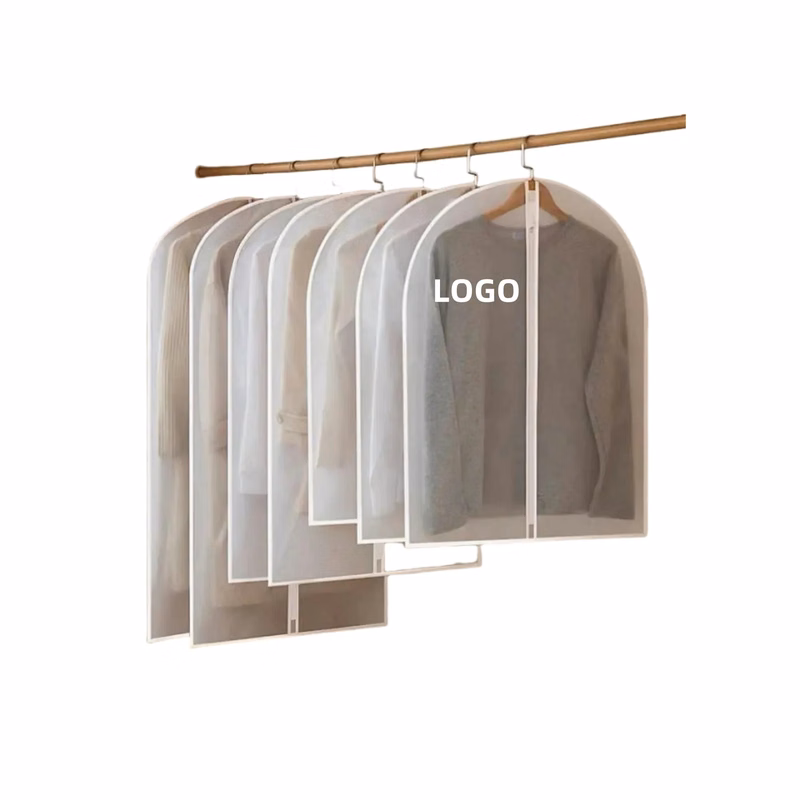 Custom Clear Garment Bags Zipper Clothes Covers