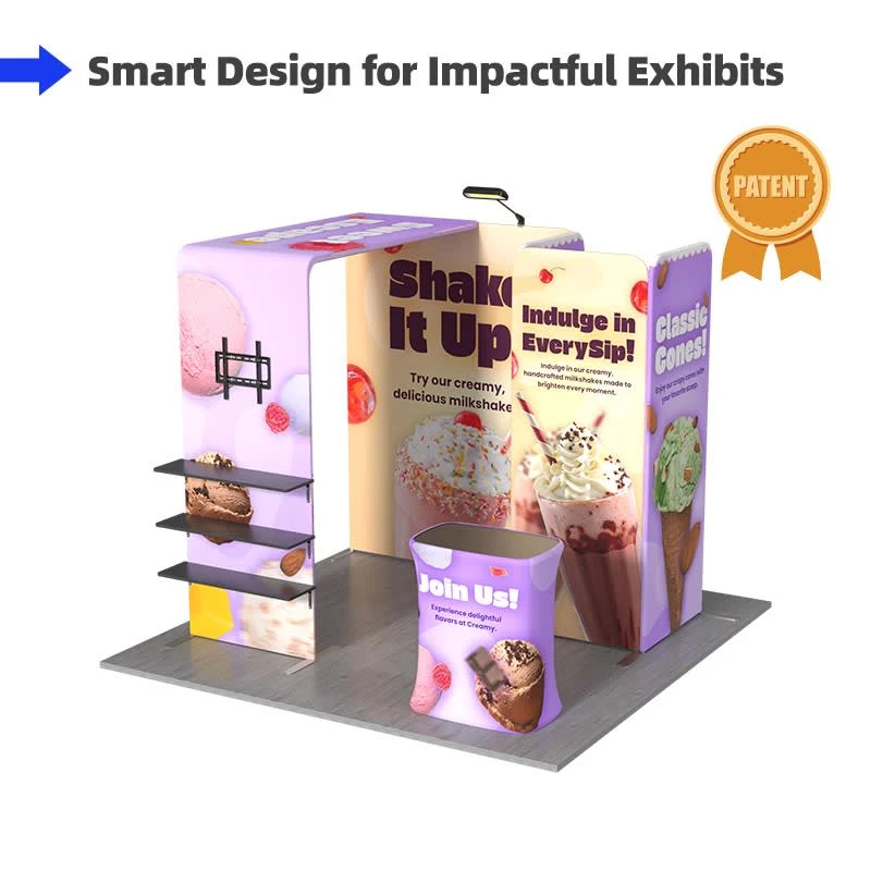 10x10ft Trade Show Booth Kit - B5 1