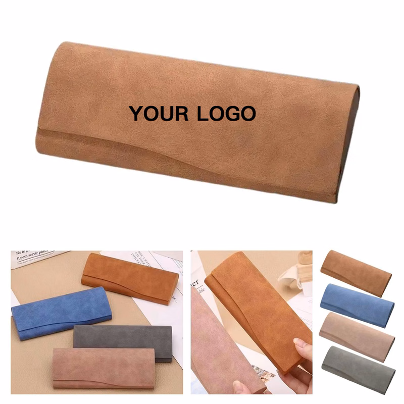 Durable Leather Sunglass Case for Travel Use