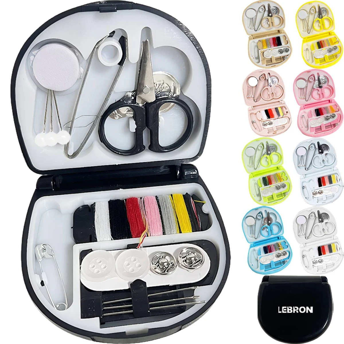 Mini Sewing Kit w/ Storage Box 1