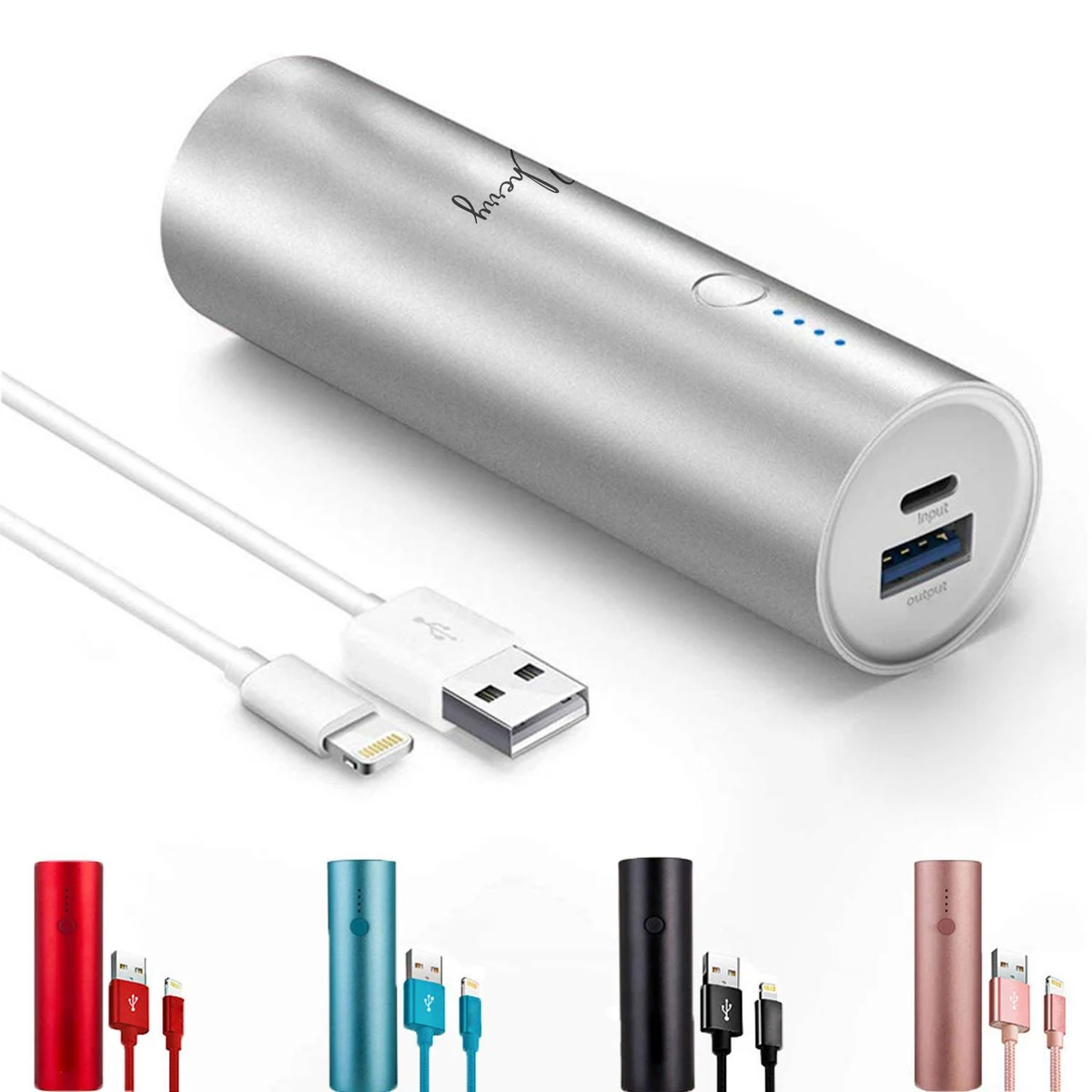 Lipstick 5000 mAh power bank 1