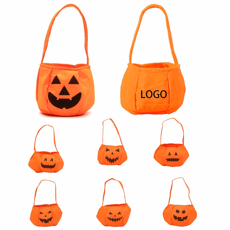 Halloween Pumpkin Candy Bag
