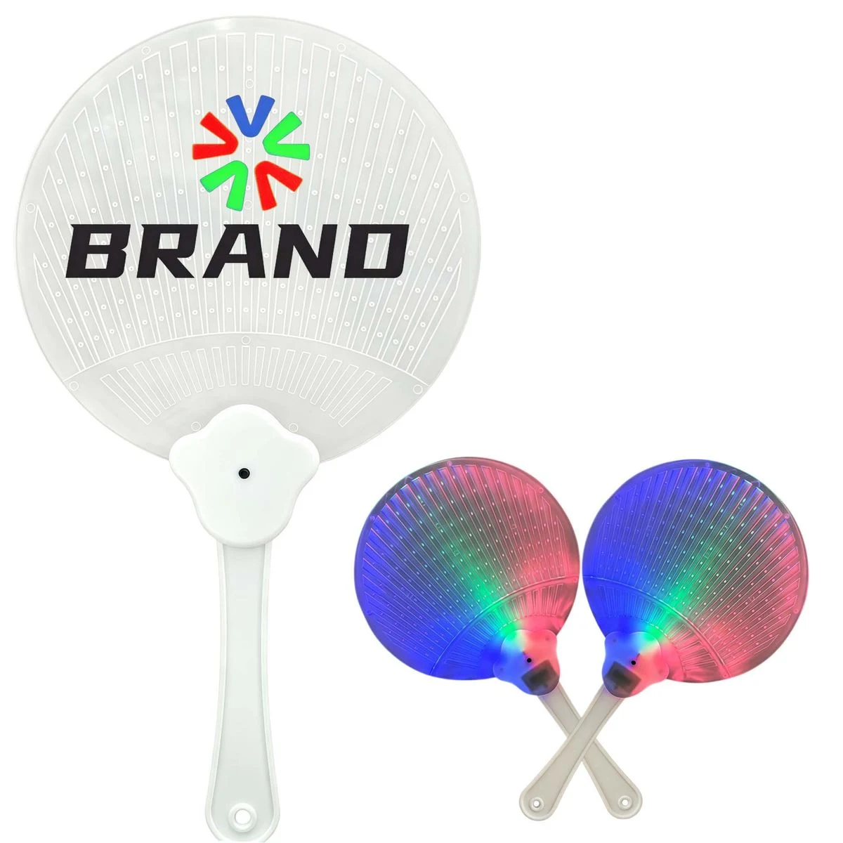 Flashing Fancy Fan with LED Light 1
