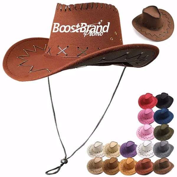 Custom Felt Western Cowboy Hat with Wide Brim — Outdoor Adventure Essential