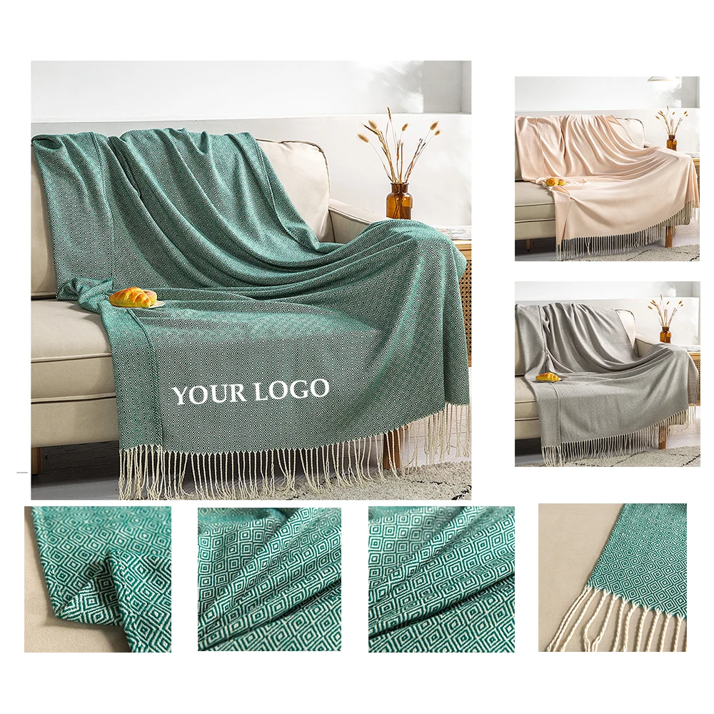 Throw Blanket Soft Cozy Chenille Throw Blanket 1