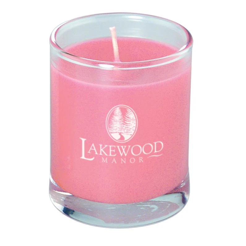 3 Oz. Clear Glass Votive Candle 1