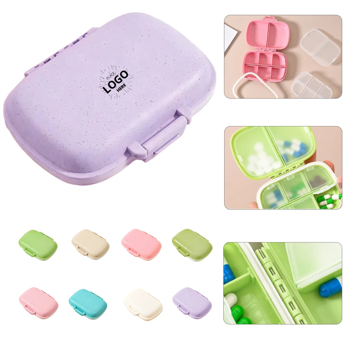 EcoFriendly Pocket Medicine Container Case 1