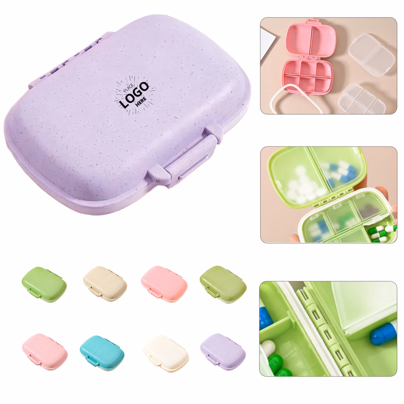 EcoFriendly Pocket Medicine Container Case