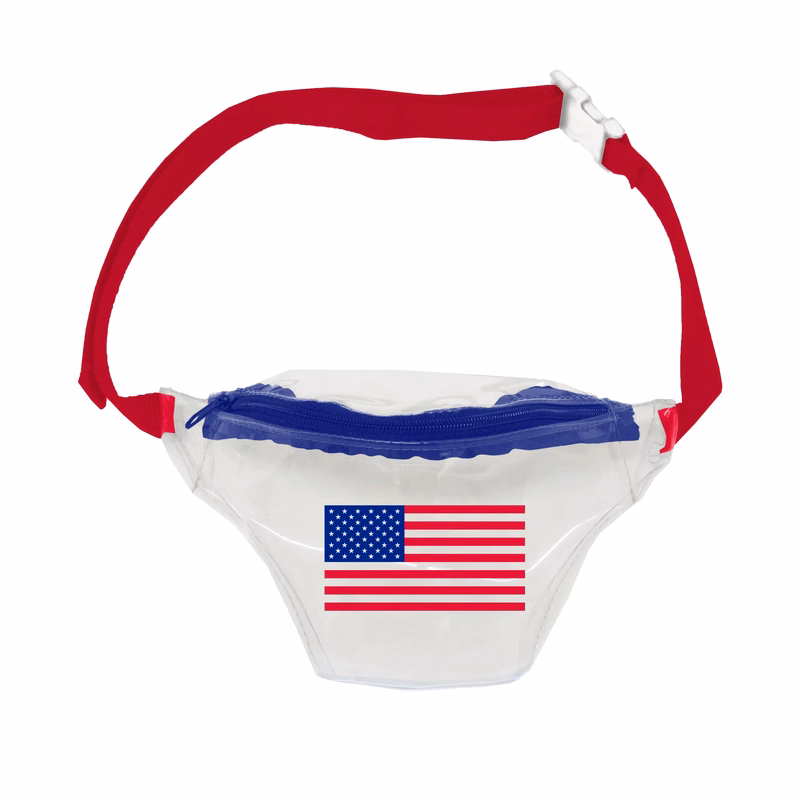Clear Vinyl Fanny Pack