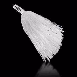 White 16" Plastic Pom Pom