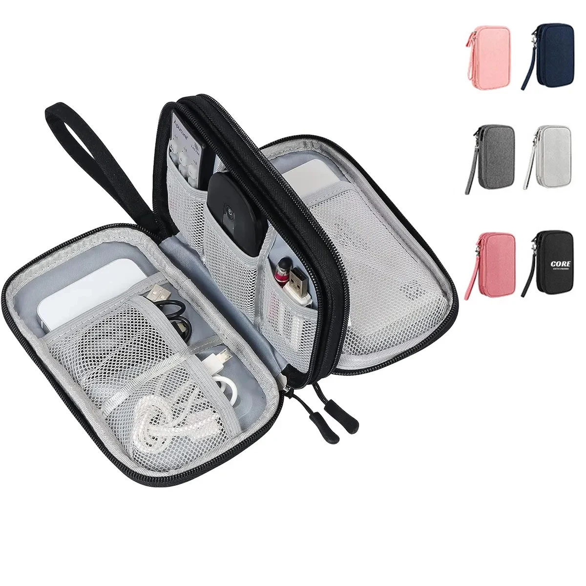 Travel Cable Organizer Bag for Cable,Cord,Charger,Earphone 1