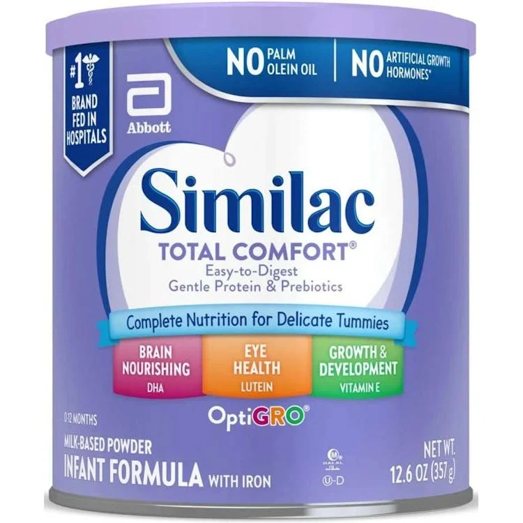 Similac Total Comfort Infant Formula 12.6-oz Can 1