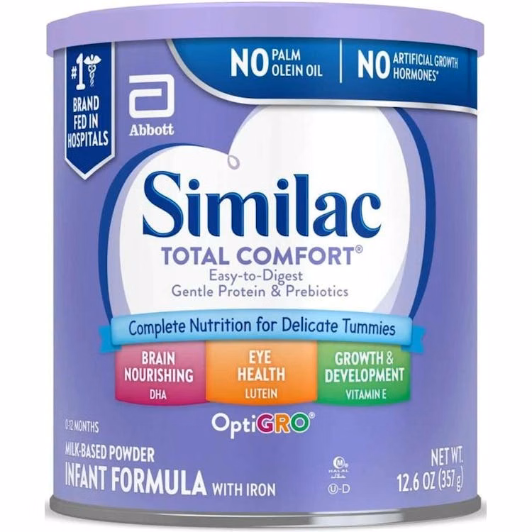 Similac Total Comfort Infant Formula 12.6-oz Can