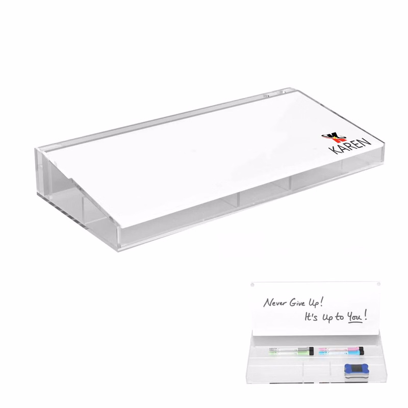 Desktop Whiteboard Dry-Erase-Board Computer Keyboard Stand