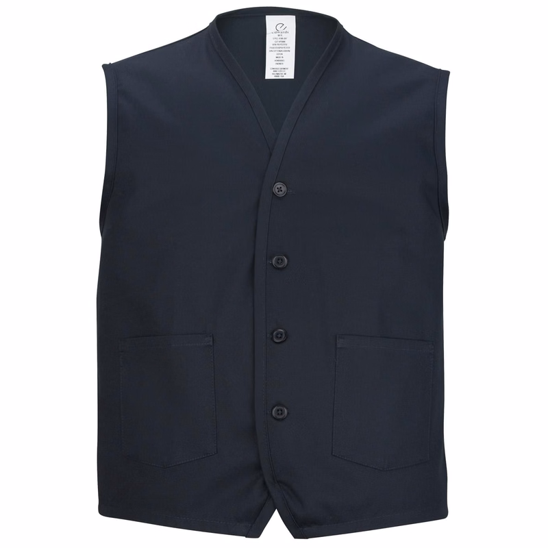 Apron Vest With Waist Pockets
