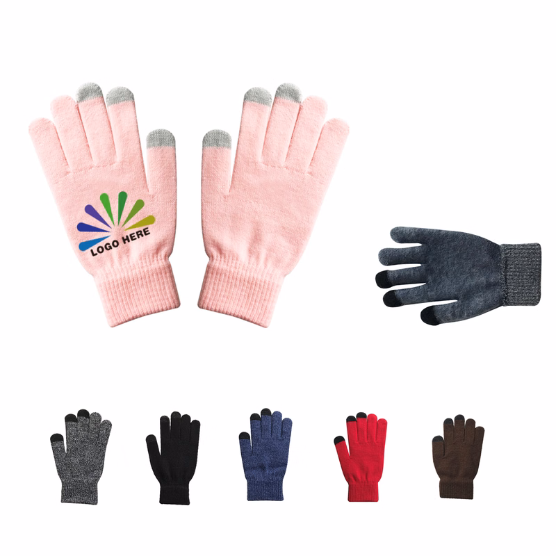 Acrylic Gloves Windproof & Fleece-Lined