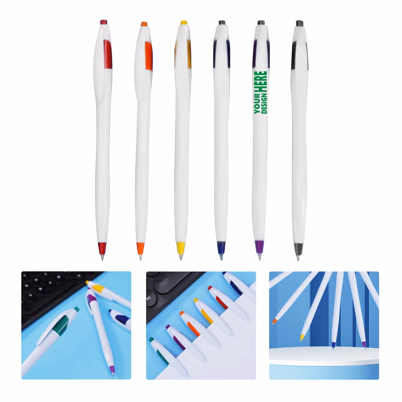 MOQ50 Customizable Promotional Click Ballpoint Pen