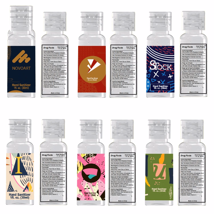 1 oz Full Color Label Hand Sanitizer