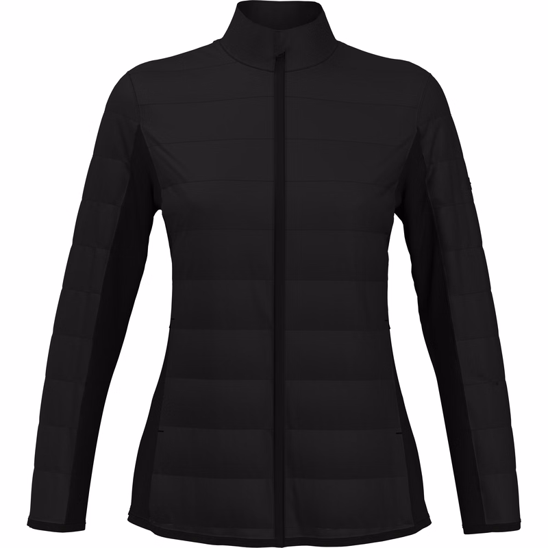 Women's Long Sleeve Faux Down Full ZIpper