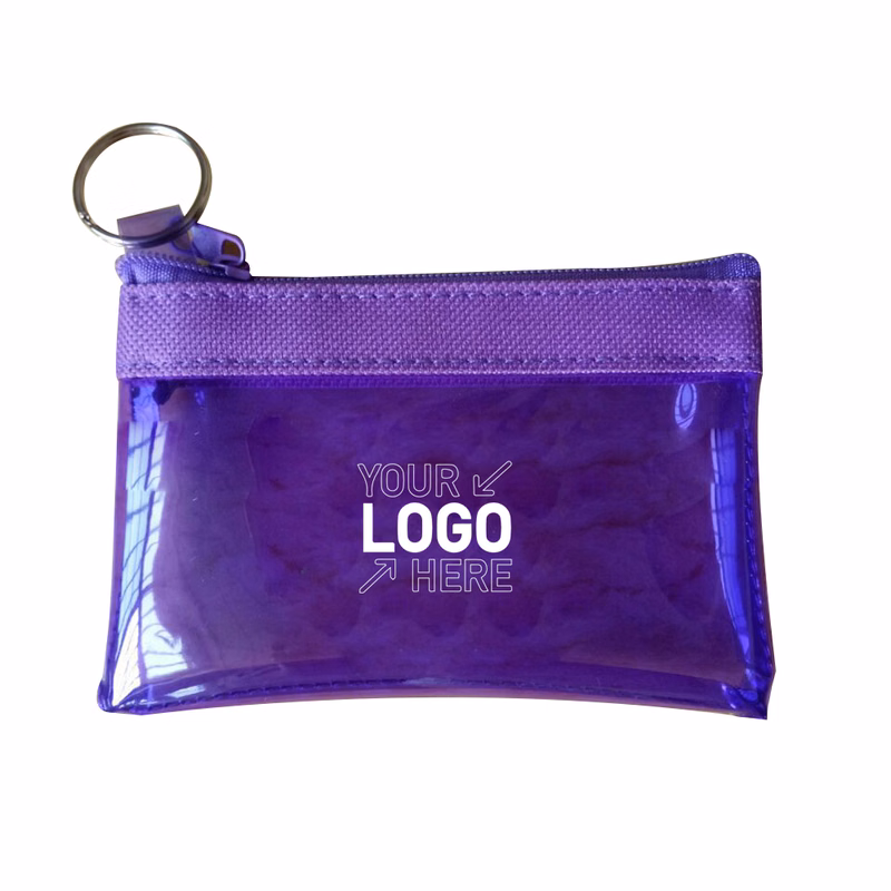 Translucent Coin Key Pouch