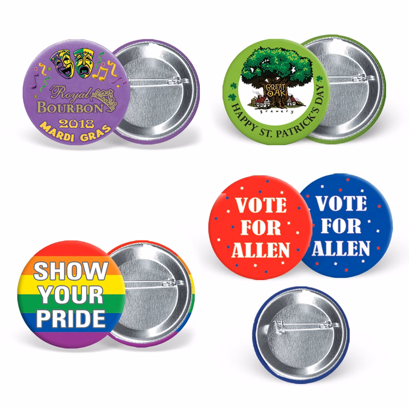 2 1/4" Custom Printed Buttons