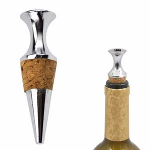 Elegant Dome Top Wine Oak Cork Bottle Stopper