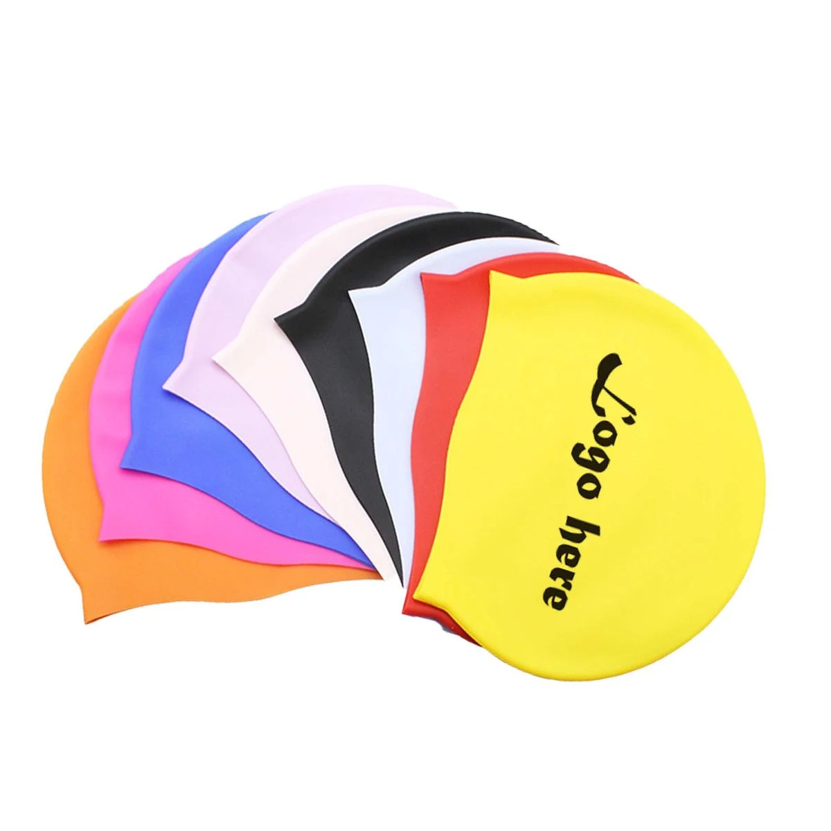 Unisex Silicone Swim Cap MOQ 50 PCS 1