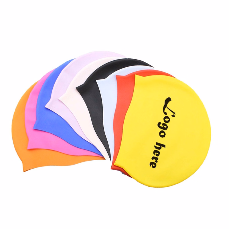 Unisex Silicone Swim Cap MOQ 50 PCS