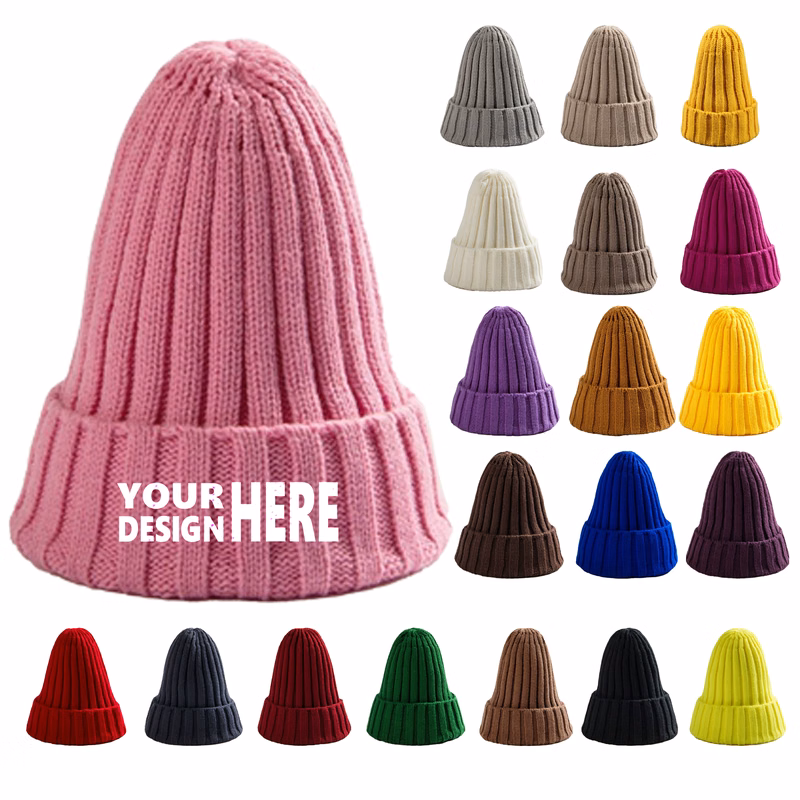 Autumn and Winter Versatile Warm Knitted Hat