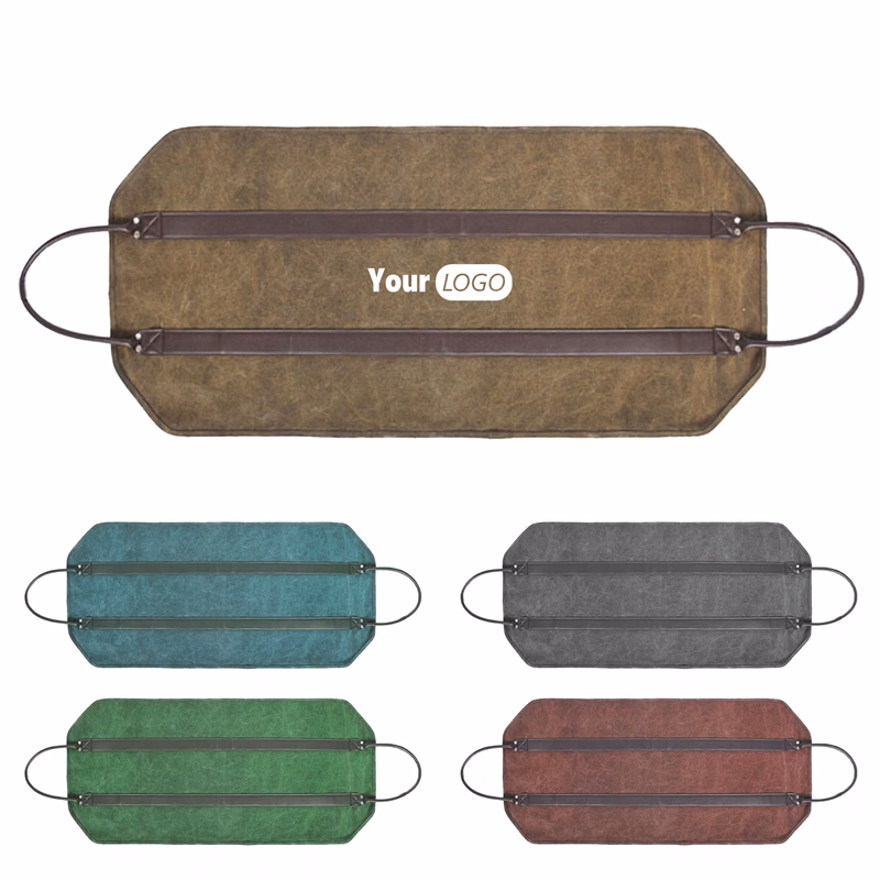 Canvas Stylish And Functional Firewood Carrying Bag