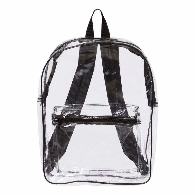 Clear PVC Backpack - 7010