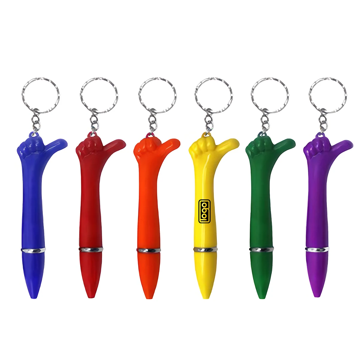 Thumb Design Pen With Keychain 1