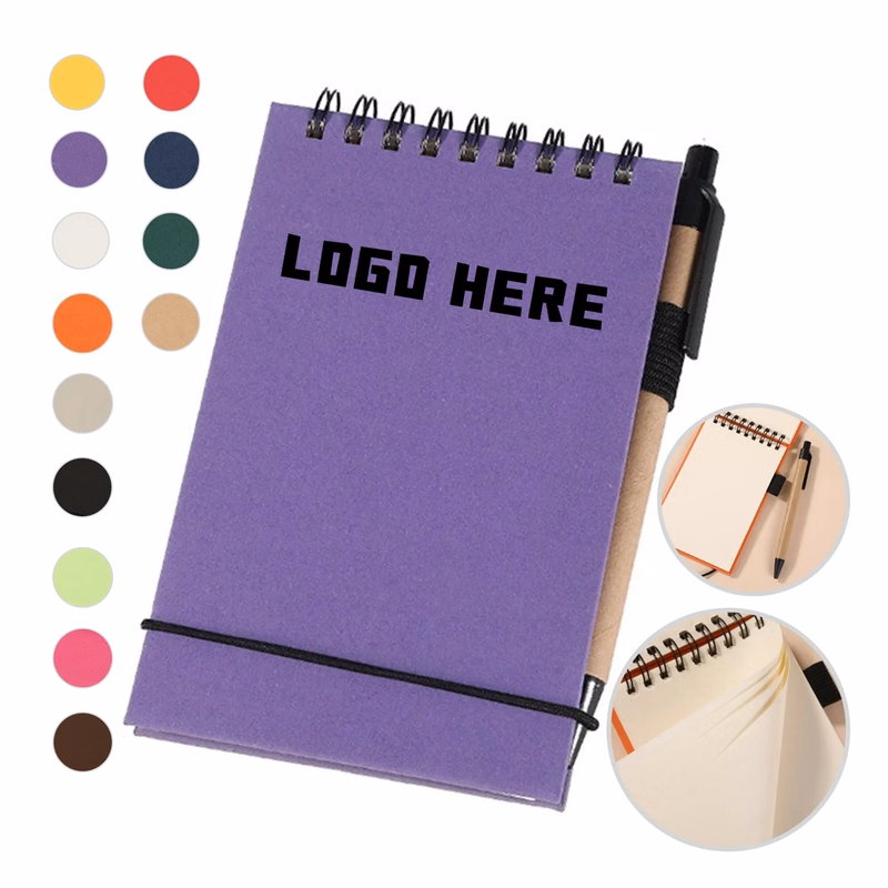Mini Pocket Notebook With Pen