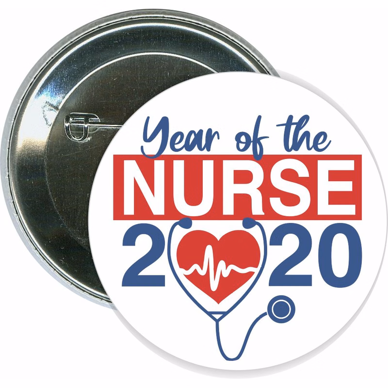 Year of the Nurse 2020, Healthcare, Event Button