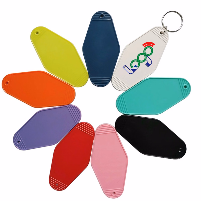 Plastic Hotel Keychain
