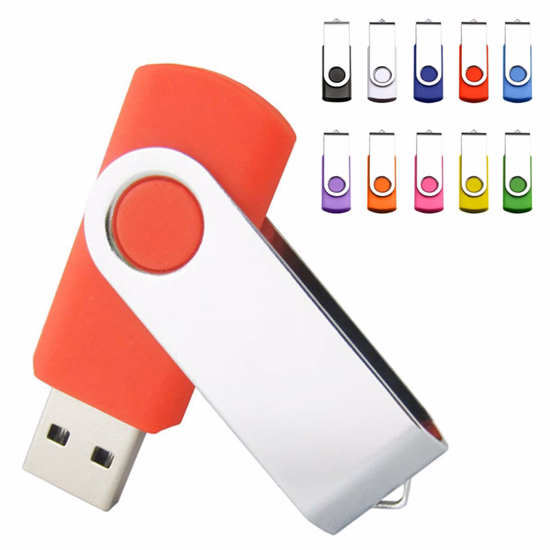 8 GB Swivel USB Thumb Drive