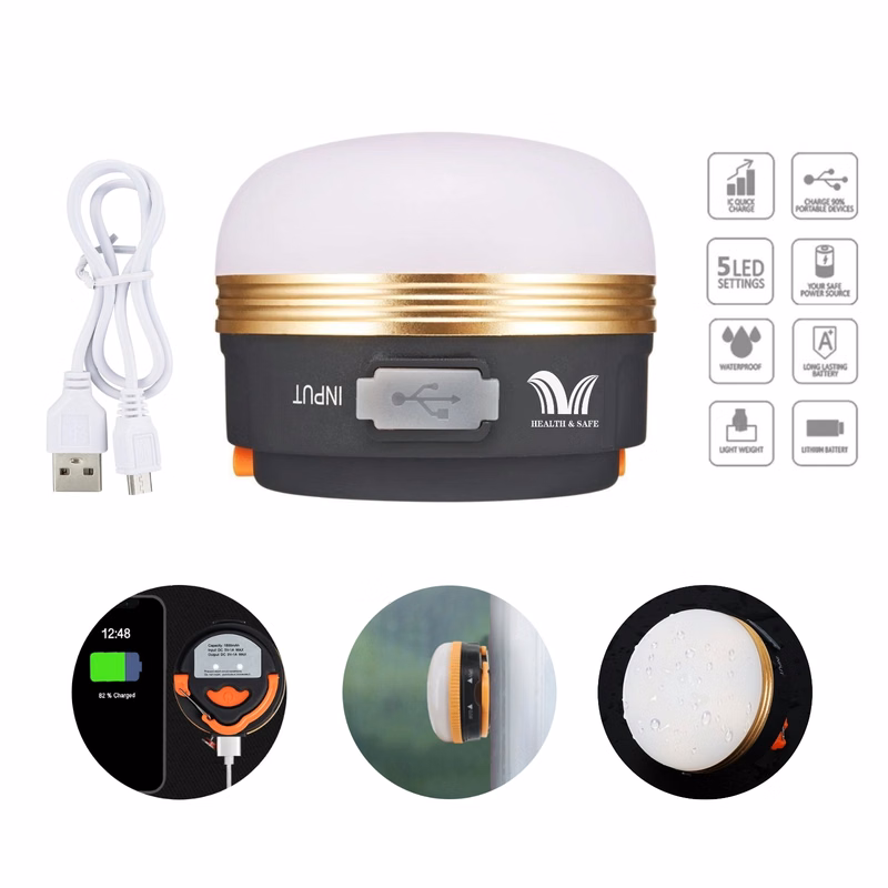 Outdoor Rechargeable Led Tent Light