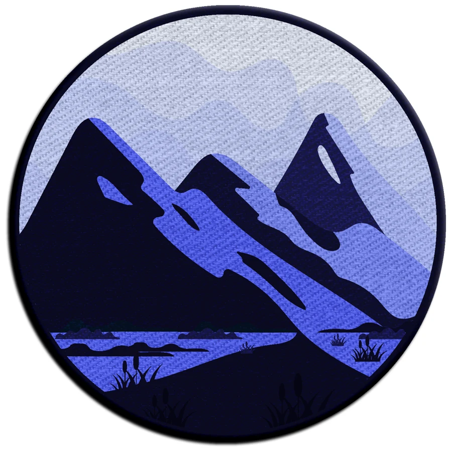 Dye Sublimation Patch - 5.0" Wide 1