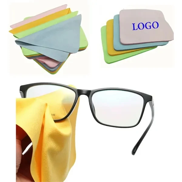 Custom 6 x 6 Inch Microfiber Cleaning Cloth — Multi-Surface Tech Care Giveaway 1