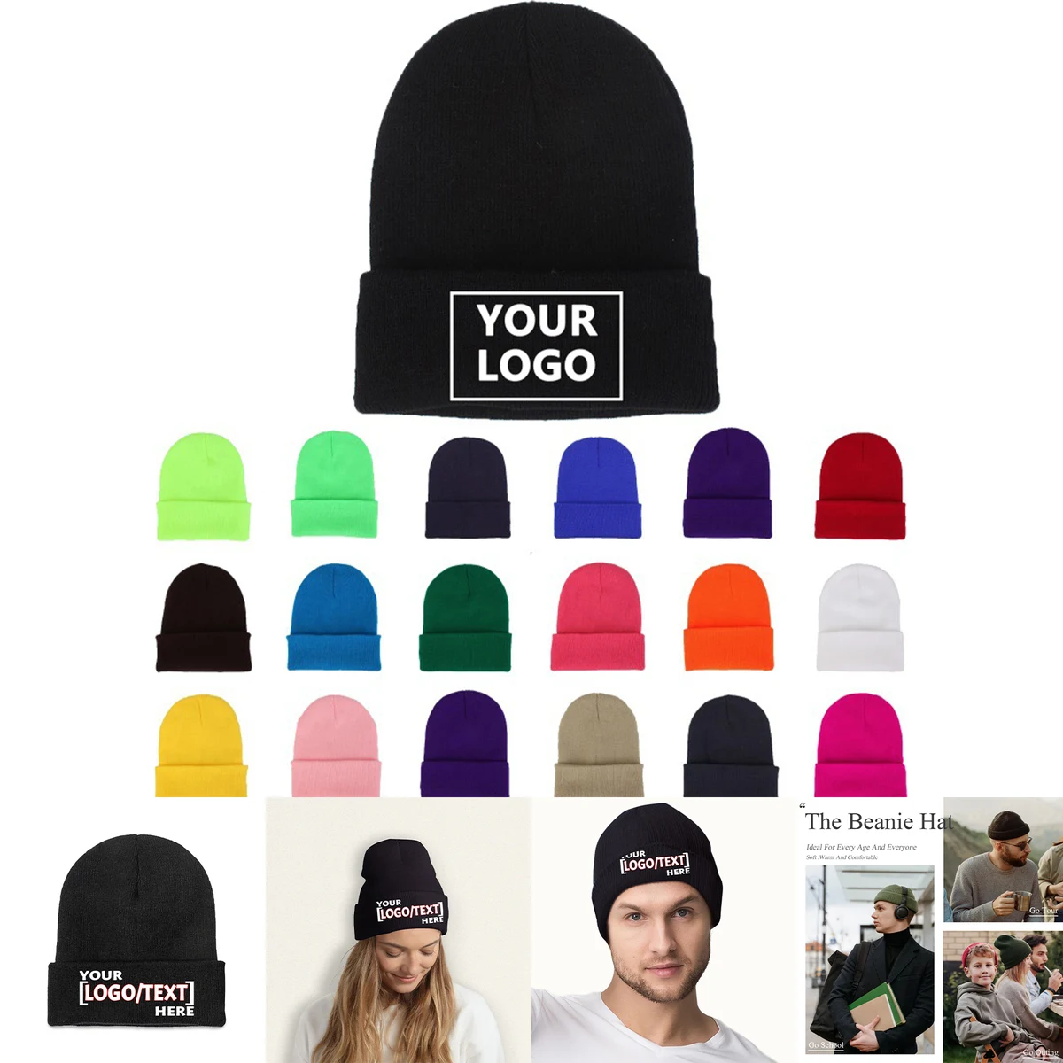 Custom Beanie for Men & Women 1