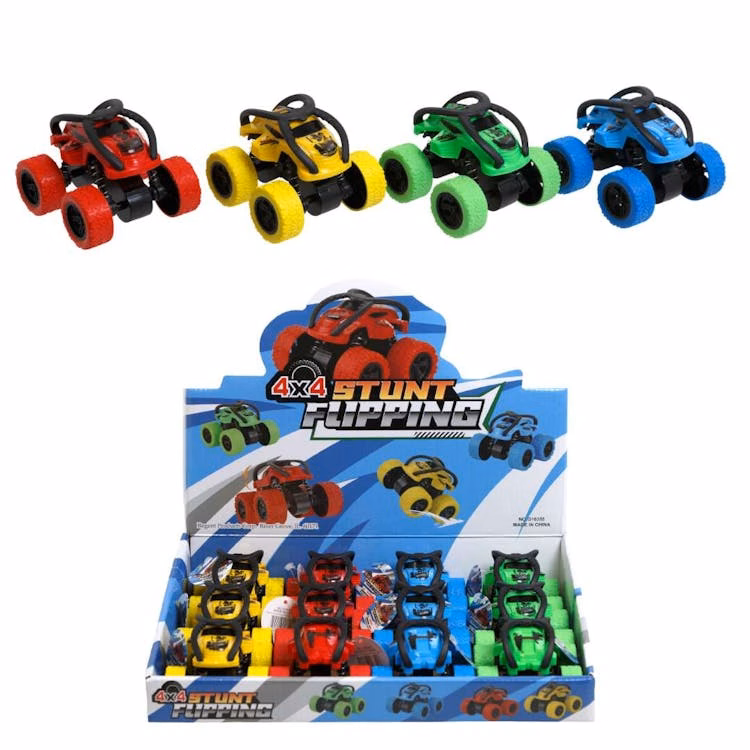 Stunt Cars Assorted - 4" x 4"