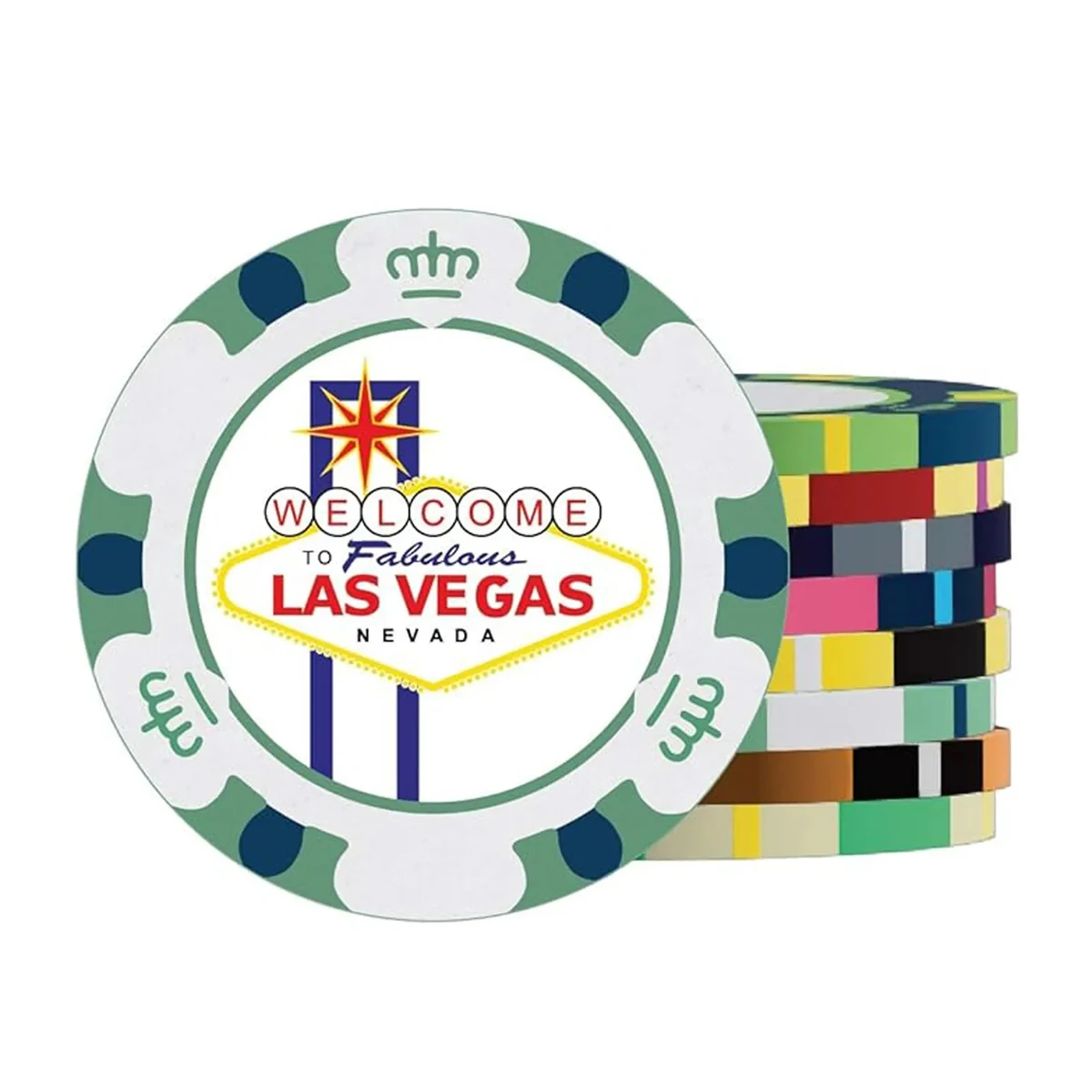 Full Color Size Custom Poker Chips 1