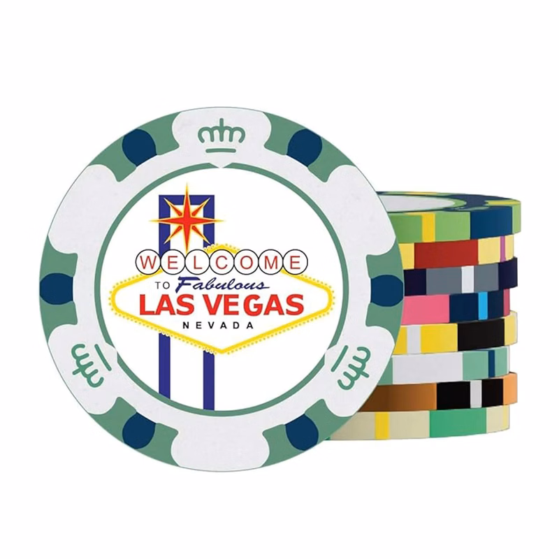 Full Color Size Custom Poker Chips