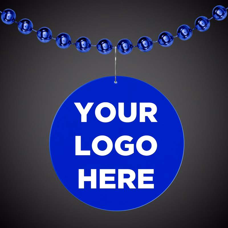 Blue 2 1/2" Medallion Badge(Digi Print)
