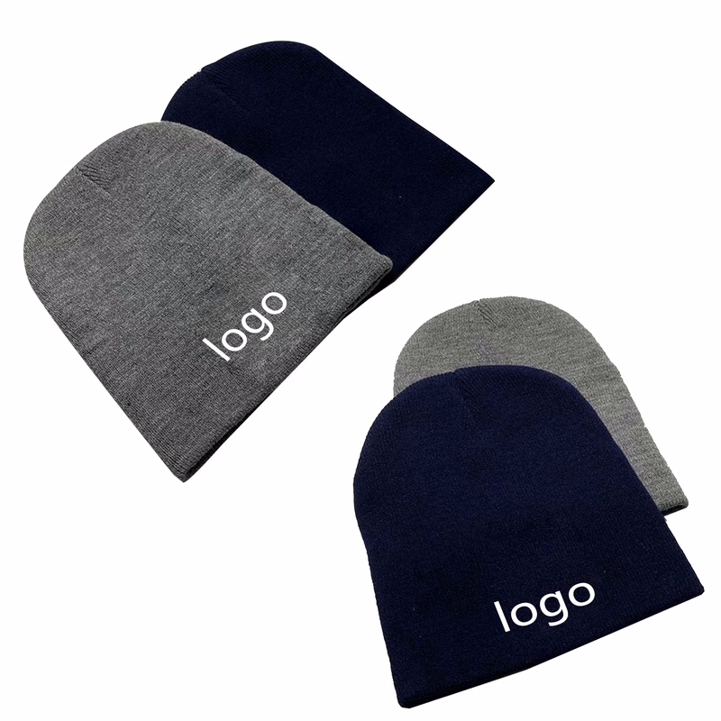 Knit Beanie No Cuff