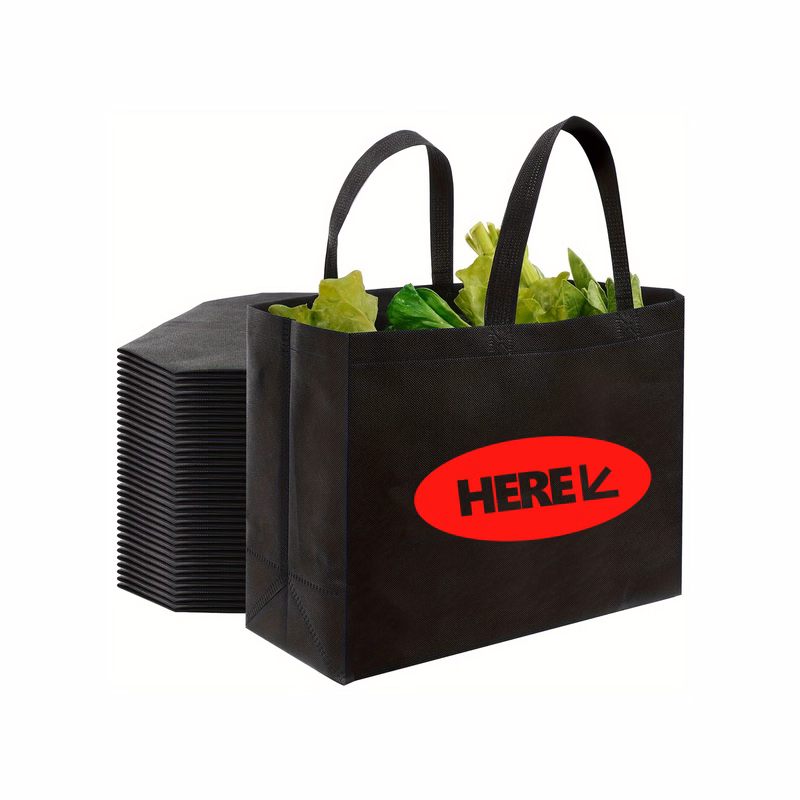 Custom Non-Woven Tote Bag with Reinforced Handles